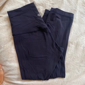 Lululemon Navy Align 19 Inch